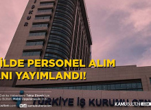 49 Şehirde KPSS Şartsız 1420  Personel Alımı Yapılacak!