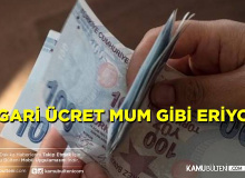 Asgari Ücret Alana Kötü Haber! Düştükçe Düşüyor!