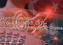 Bakan Bilginden Son Dakika 3600 EYT Sözleşmeli Enflasyon Açıklaması