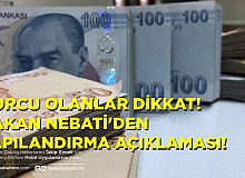 Borçların Yapılandırılması İçin Açıklama Geldi!