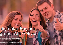 Çalışmalar Başladı Öğrenci Affı Geliyor