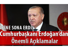 Cumhurbaşkanı Erdoğan Önemli Açıklamalarda Bulundu