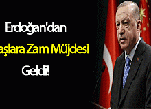 Erdoğan'dan Maaşlara Zam Müjdesi Geldi!