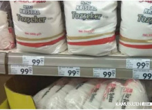 Farklı şeker markalarının aynı fiyat etiketleri şaşırttı