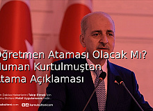 Hükümetten Öğretmen Ataması Açıklaması