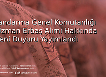 Jandarma Genel Komutanlığı Uzman Erbaş Alımı Sınav Duyurusu Yayımlandı