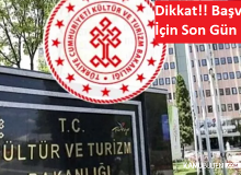 Kültür ve Turizm Bakanlığı En Az Lise 149 Memur Alımında Son Gün!!