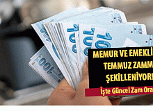 Memur ve Emeklinin Temmuz Zammı Şekilleniyor! İşte güncel zam oranı