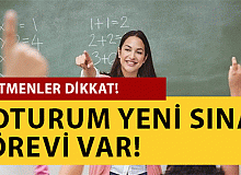 Öğretmenler İçin 3 Oturum Sınav Görev Talep Ekranı Açıldı