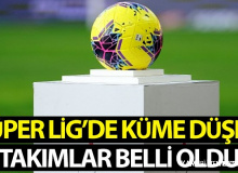 Süper Lig'e veda eden 4 takım belli oldu