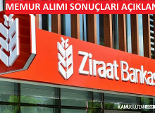 Ziraat Bankası 460 Memur Alımı Sonuçları Açıklandı