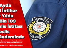5 Ayda 25 Polis İntiharı 3 Bin 109 Polis İstifa Konusu Mecliste