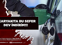 Akaryakıta Bu Sefer Dev İndirim