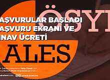 ALES Başvuruları Başladı Başvuru Ekranı ve Sınav Ücreti