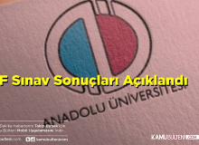 AÖF Final Sınav Sonuçları Açıklandı!