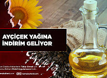 Bir İndirim Haberi de Ayçiçek Yağına Ayçiçek Yağına İndirim Geliyor