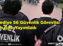 Büyükşehir Belediyesi Özel Güvenlik Görevlisi Alımı Yapıyor