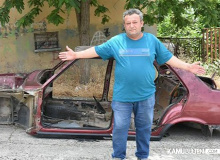 Çalınan otomobilini bulunca neye uğradığını şaşırdı