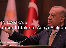 Cumhurbaşkanı Erdoğan Cumhur İttifakının Adayını Resmen Açıkladı