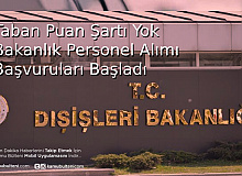 Dışişleri Bakanlığı Lise Mezunu Personel Alımı Yapıyor Başvuru Şartları