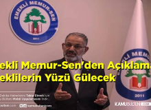 Emeklilerin Yüzünü Güldürecek :Emekli Memur-Sen'den 'Ek Gösterge' Açıklaması