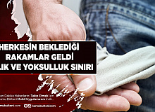 Herkesin Merak Ettiği Rakamlar Açıklandı İşte Açlık ve Yoksulluk Sınırı