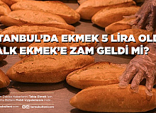 İstanbul’da Ekmek 5 Lira Oldu Halk Ekmek’e de Zam Var Mı