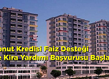 Kira Yardımı ve Konut Kredisi Faiz Desteği Başvurusu e Devlet'te Başladı