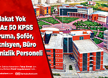 Üniversite Mülakatsız En Az 50 KPSS ile Koruma ve Güvenlik Görevlisi Şoför Büro Personeli Teknisyen ve Temizlik Personeli Alınacak