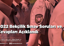 2022 Yılı Bekçilik Sınav Sorular ve Cevapları Açıklandı Bekçi Sınav Sonuçlarının Açıklanacağı Tarih Belli Oldu