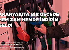 Akaryakıta Bir Gecede Hem Zam Hem de İndirim Geldi