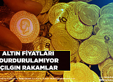 Altın Fiyatları Durdurulamıyor 3 Günde 34 Lira Fark Var