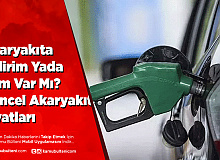 Benzin ve Motorin Güncel Fiyatları Ne Oldu İndirim Yada Zam Var Mı