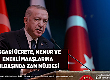 Cumhurbaşkanı Erdoğan’dan Asgari Ücret Memur ve Emekli Maaşı İçin Müjde Geldi