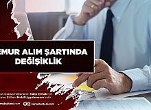 Cumhurbaşkanı İmzasıyla Sözleşmeli Personel Alımında Değişiklik