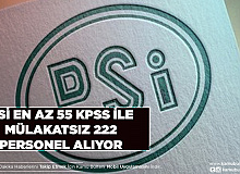 Devlet Su İşleri En Az 55 KPSS ile Mülakat Şartı Olmadan 222 Personel Alımı Yapacak