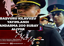 Jandarma Genel Komutanlığı 200 Subay Alımı Yapacak Başvuru Kılavuzu Yayımlandı