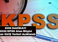 KPSS Lisans Alan Bilgisi Sınav Giriş Belgeleri Erişime Açıldı Sınav Giriş Yerleri Açıklandı