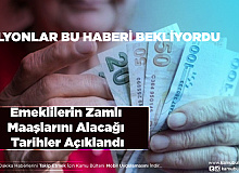 Milyonlarca Emekli Bu Haberi Bekliyordu İşte Zamlı Maaşların Yatacağı Tarih