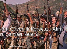 10 Bin Güvenlik Korucusu Alımı! Başvuru Şartları Neler?
