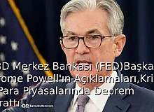 ABD Merkez Bankası (FED) Başkanı Jerome Powell’in Açıklamaları, Kripto Para Piyasalarında Deprem Yarattı
