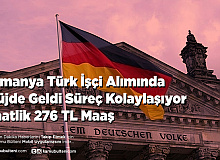 Almanya’dan Türk İşçi Alımı İçin Müjde Geldi Süreci Kolaylaştırdılar Saatlik Ücret 276 TL