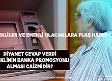 Emekliler ve Emekli Olacaklar Diyanet Açıkladı Banka Promosyonları Caiz Mi