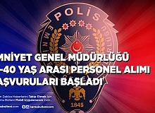 Emniyet Genel Müdürlüğü 18-40 Yaş Arası Personel Alımı Başvuruları Başladı