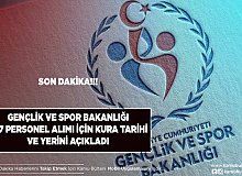 Gençlik ve Spor Bakanlığı'ndan 1017 Personel Alımı İçin Kura Duyurusu Geldi İşte Kura Çekim Tarihi ve Yeri