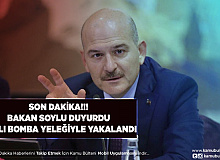 İçişleri Bakanı Süleyman Soylu Duyurdu Canlı Bomba Yeleğiyle Yakalandı
