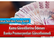 Kamu Görevlilerine Ödenen Banka Promosyonları Güncellenmeli