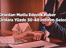 Kiracıları Mutlu Edecek Haber Kiralara Yüzde 30-40 İndirim Gelecek