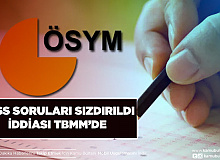 KPSS Sorularının Sızdırıldığı İddiası TBMM’ye Taşındı