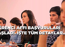 Öğrenci Affı Başvuruları Başladı! Öğrenci Affı Başvurusu Nasıl Yapılır? Şartlar Neler?